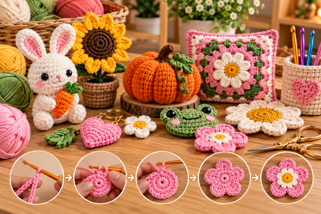 Beginner-friendly crochet project inspiration